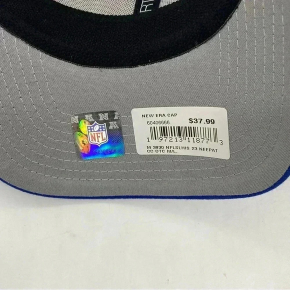 New Era NFL New England Patriots 2023 Sideline Historic 39THIRTY Stretch Fit Hat - Picture 8 of 11